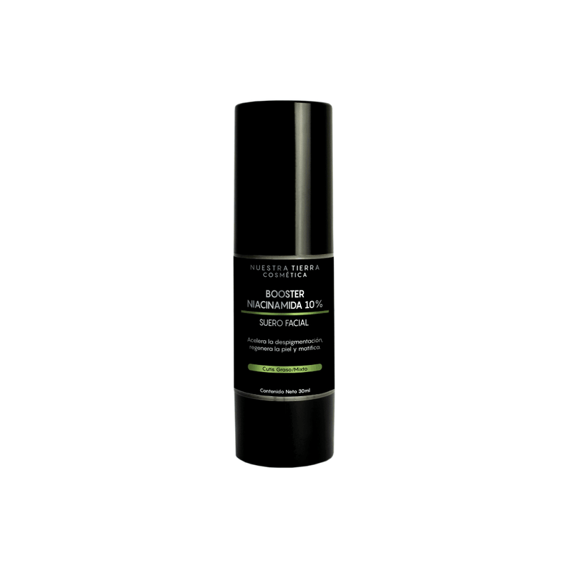 Booster Niacinamida 10% Cutis Graso Mixto - Nuestra Tierra Cosmética Ancestral