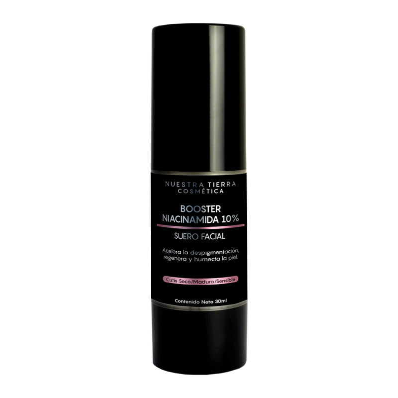 Booster Niacinamida 10% Cutis Seco/Maduro/Sensible - Nuestra Tierra Cosmética Ancestral