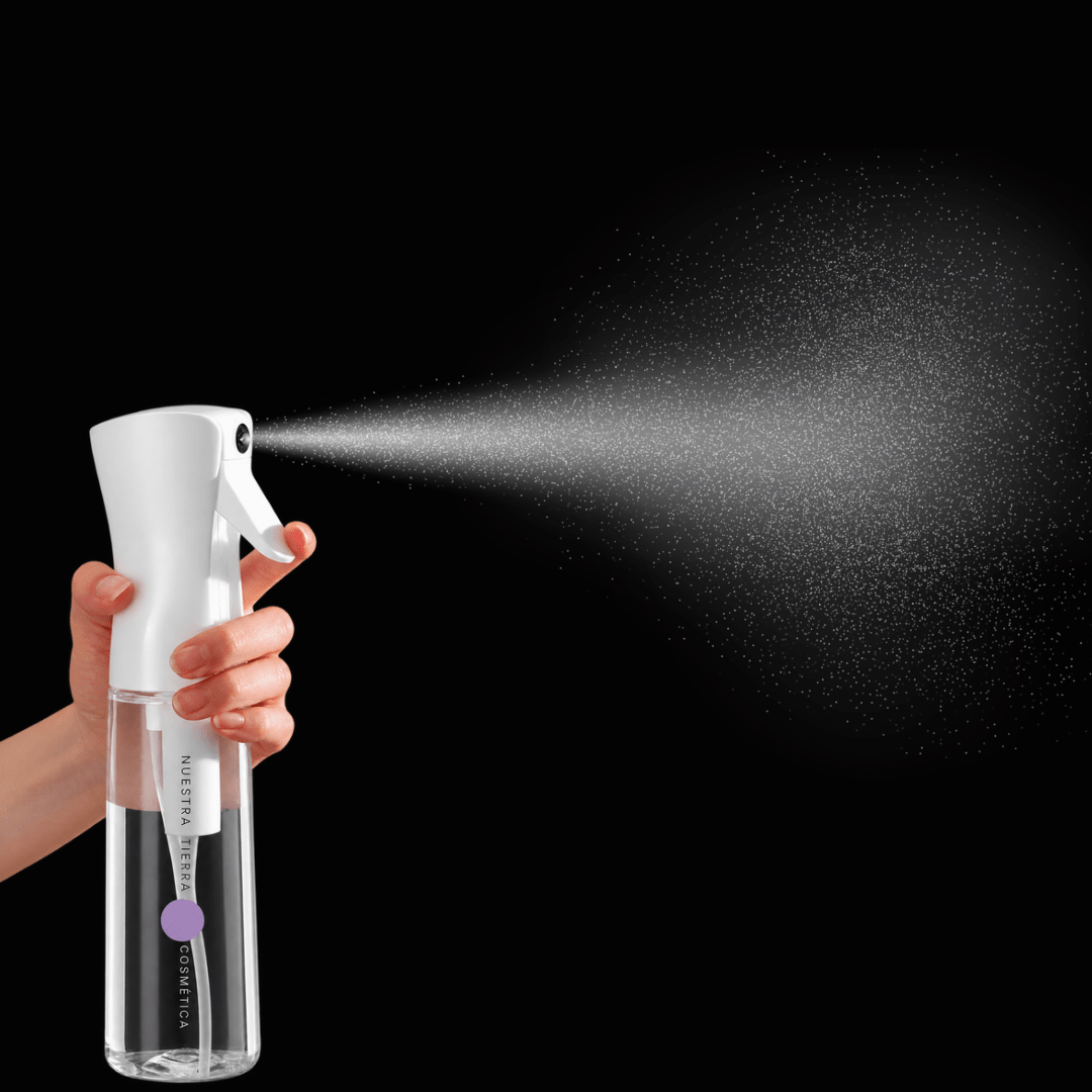 Brumizador/Pulverizador de niebla fina - Nuestra Tierra Cosmética Ancestral