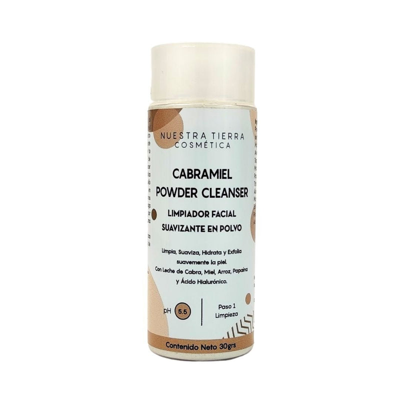 Cabramiel Powder Cleanser - Limpiador facial en polvo - Nuestra Tierra Cosmética Ancestral
