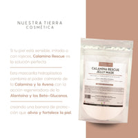 Calamina Rescue Jelly Mask - Mascarilla Hidroplastica con Calamina - Nuestra Tierra Cosmética Ancestral