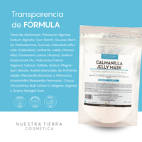 Calmanilla Mascarilla Hidro - Plastica con Caléndula y Manzanilla - Nuestra Tierra Cosmética Ancestral