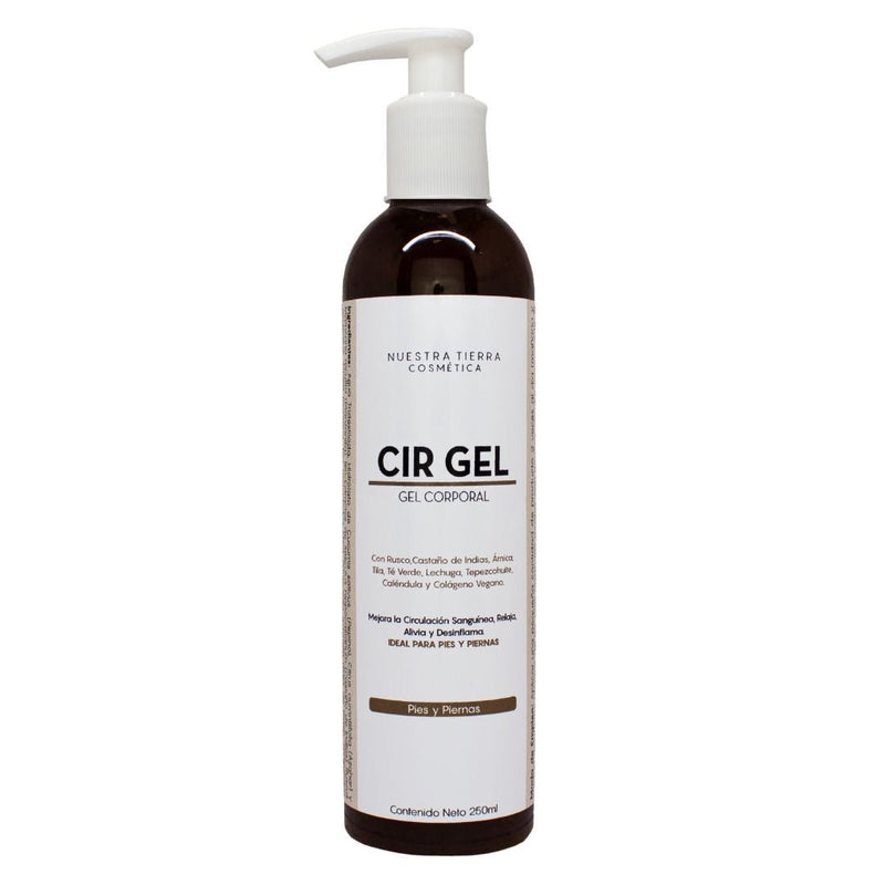 Cir Gel Relajante, Descongestionante y Anti - Varices - Nuestra Tierra Cosmética Ancestral