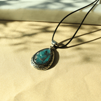 Collar de Poder Bohemian Drop 💎✨ - Nuestra Tierra Cosmética Ancestral