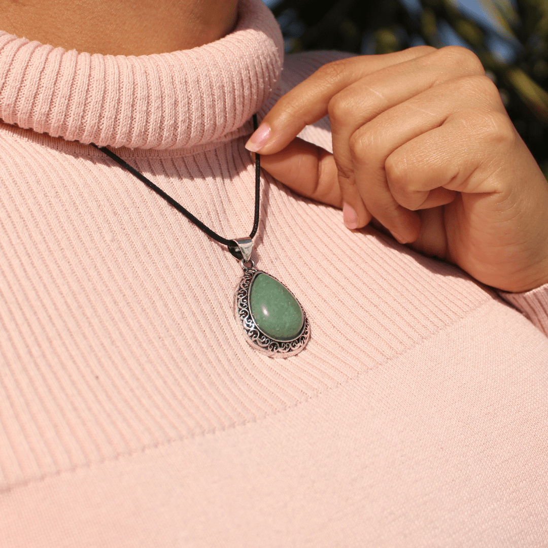 Collar de Poder Bohemian Drop 💎✨ - Nuestra Tierra Cosmética Ancestral