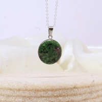 Collar de poder Circulo de Cuarzo con cadena de plata 💎✨ - Nuestra Tierra Cosmética Ancestral