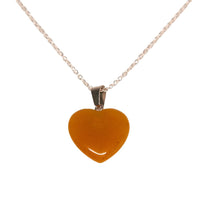 Collar de poder Corazon de Cuarzo con cadena de plata 💎✨ - Nuestra Tierra Cosmética Ancestral