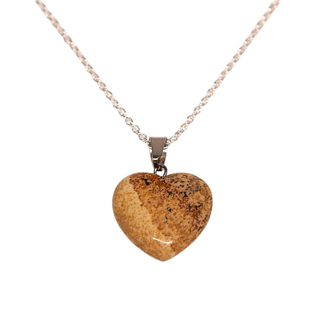 Collar de poder Corazon de Cuarzo con cadena de plata 💎✨ - Nuestra Tierra Cosmética Ancestral