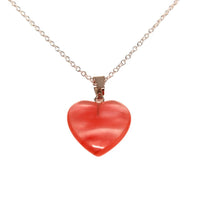 Collar de poder Corazon de Cuarzo con cadena de plata 💎✨ - Nuestra Tierra Cosmética Ancestral
