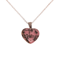 Collar de poder Corazon de Cuarzo con cadena de plata 💎✨ - Nuestra Tierra Cosmética Ancestral
