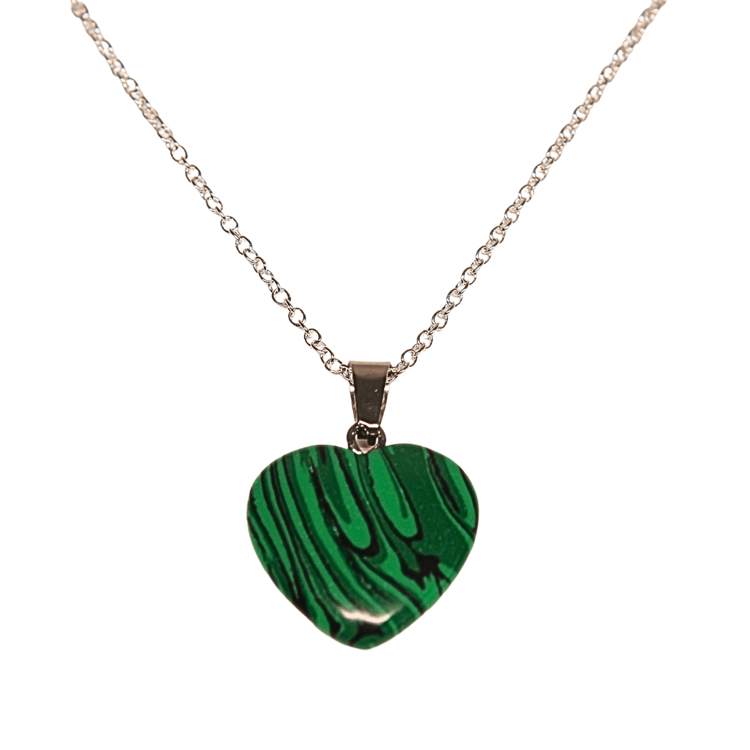 Collar de poder Corazon de Cuarzo con cadena de plata 💎✨ - Nuestra Tierra Cosmética Ancestral