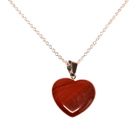 Collar de poder Corazon de Cuarzo con cadena de plata 💎✨ - Nuestra Tierra Cosmética Ancestral