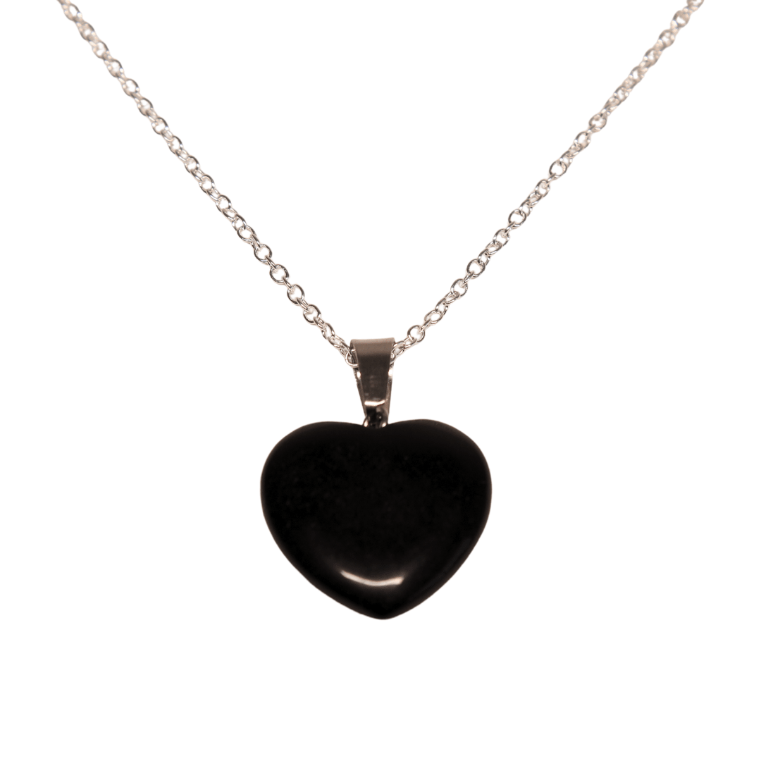 Collar de poder Corazon de Cuarzo con cadena de plata 💎✨ - Nuestra Tierra Cosmética Ancestral