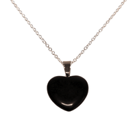 Collar de poder Corazon de Cuarzo con cadena de plata 💎✨ - Nuestra Tierra Cosmética Ancestral