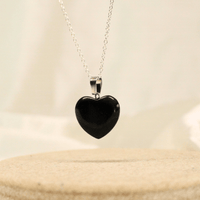Collar de poder Corazon de Cuarzo con cadena de plata 💎✨ - Nuestra Tierra Cosmética Ancestral