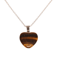 Collar de poder Corazon de Cuarzo con cadena de plata 💎✨ - Nuestra Tierra Cosmética Ancestral