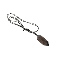 Collar de poder Cuarzo Ahumado 💎 - Nuestra Tierra Cosmética Ancestral