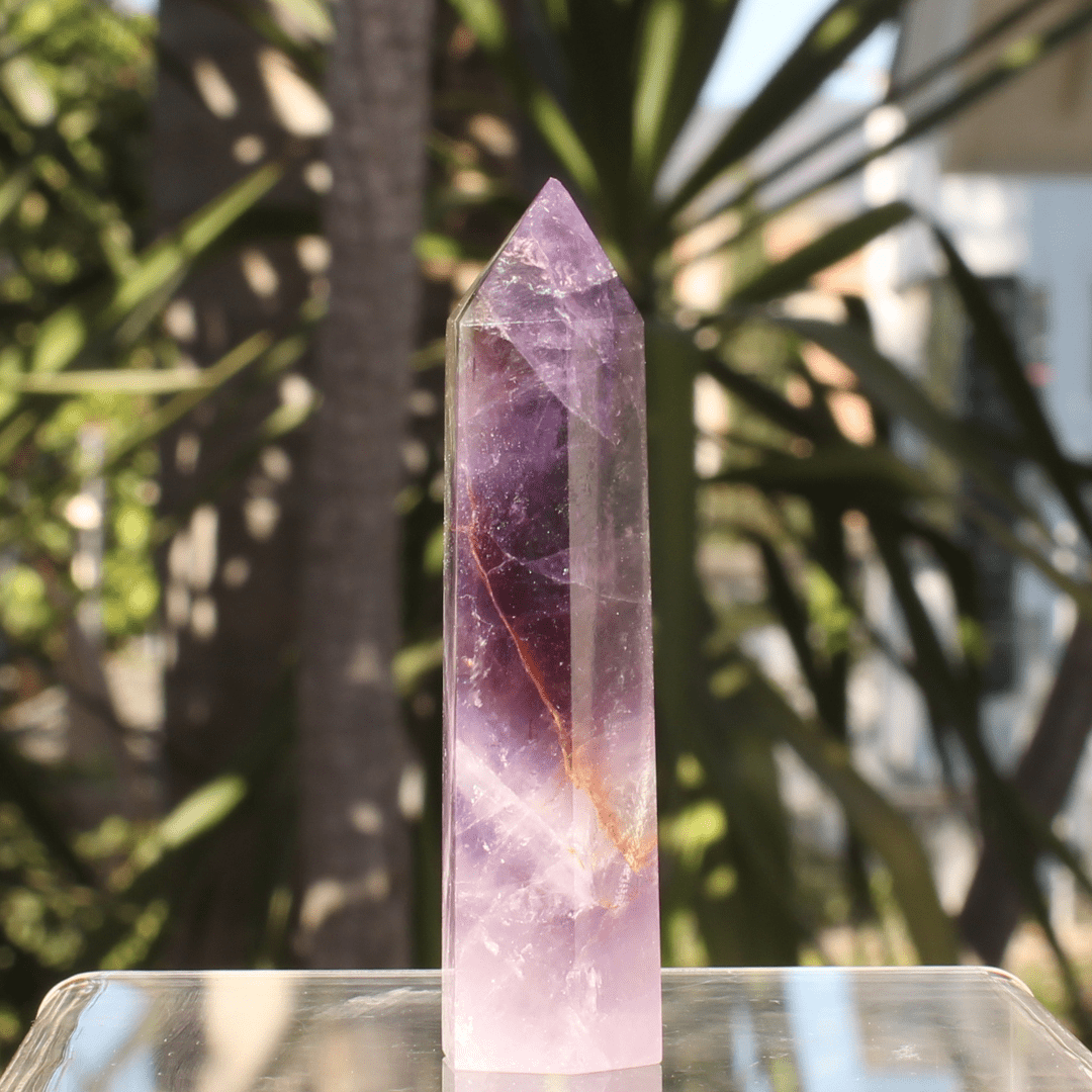 Columna de Amatista 💎 - Nuestra Tierra Cosmética Ancestral