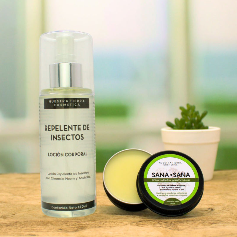 Combo Anti - Mosquitos - Nuestra Tierra Cosmética Ancestral