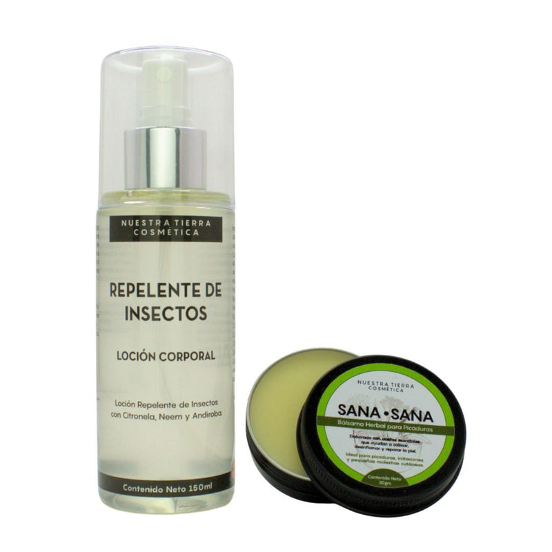 Combo Anti - Mosquitos - Nuestra Tierra Cosmética Ancestral