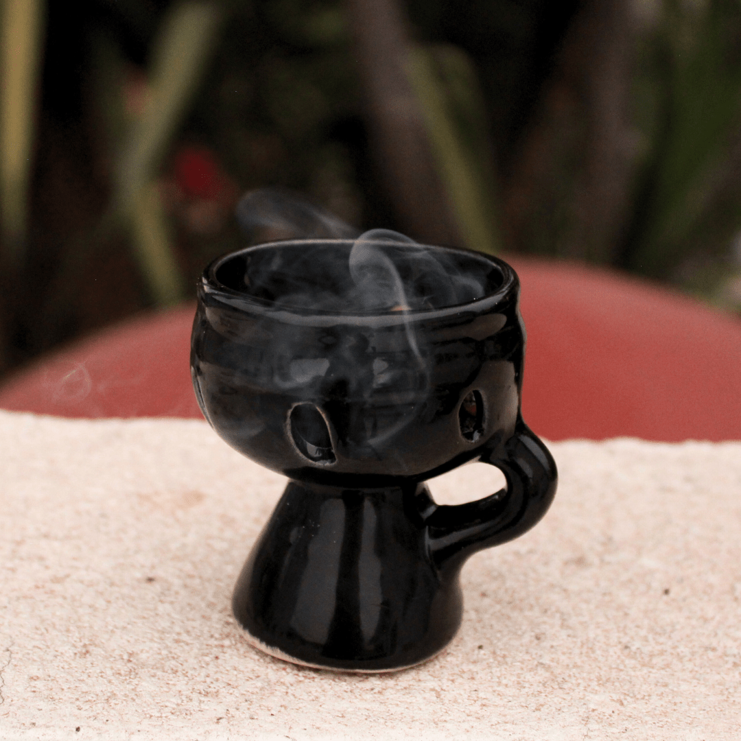 Copalera de Barro Artesanal 🔥 - Nuestra Tierra Cosmética Ancestral