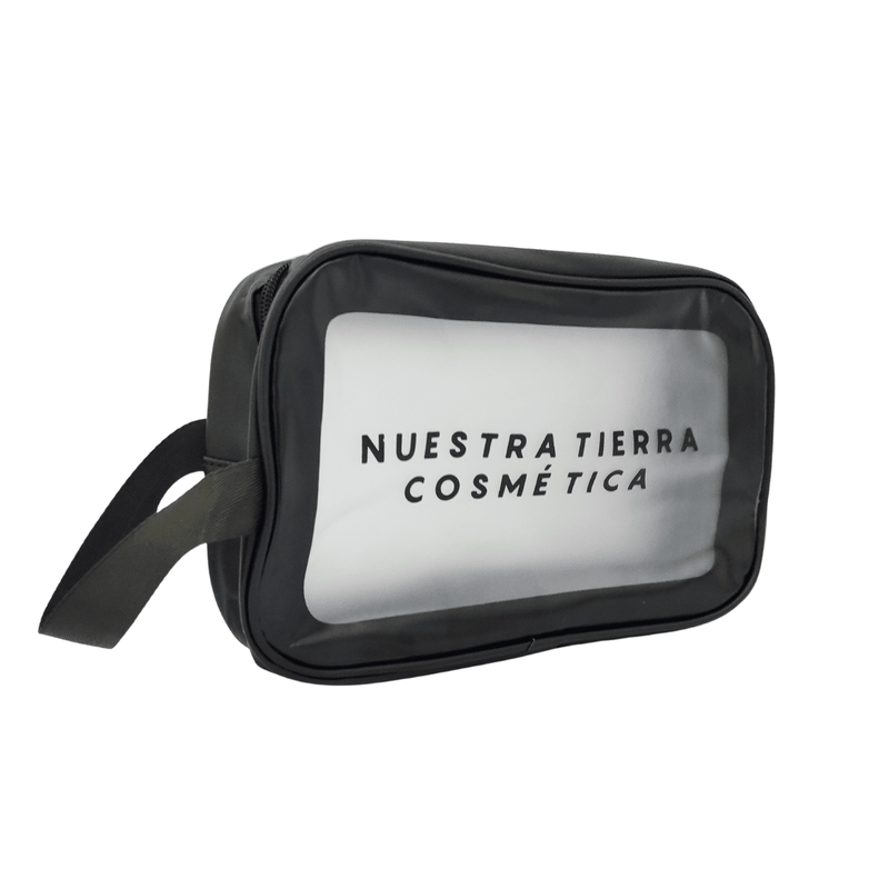 Cosmetiquera Negra - Nuestra Tierra Cosmética Ancestral