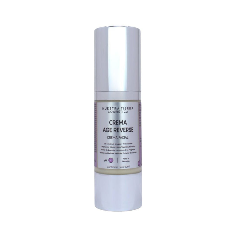 Crema Anti - arrugas Age Reverse Bakuchiol - Nuestra Tierra Cosmética Ancestral