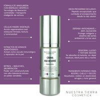 Crema Anti - arrugas Age Reverse Bakuchiol - Nuestra Tierra Cosmética Ancestral