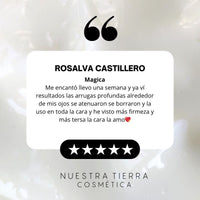 Crema Contorno 360° Anti - edad con péptidos - Nuestra Tierra Cosmética Ancestral