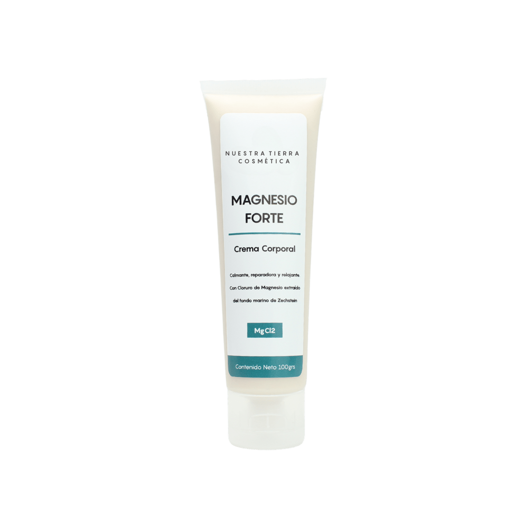 Crema de Magnesio Forte Calmante - Nuestra Tierra Cosmética Ancestral