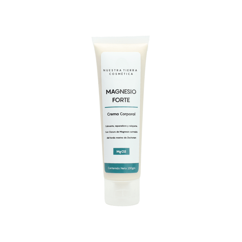 Crema de Magnesio Forte Calmante - Nuestra Tierra Cosmética Ancestral