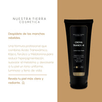 Crema Despigmentante Tranexamico + Kojico + Ferulico + Melatonina - Nuestra Tierra Cosmética Ancestral