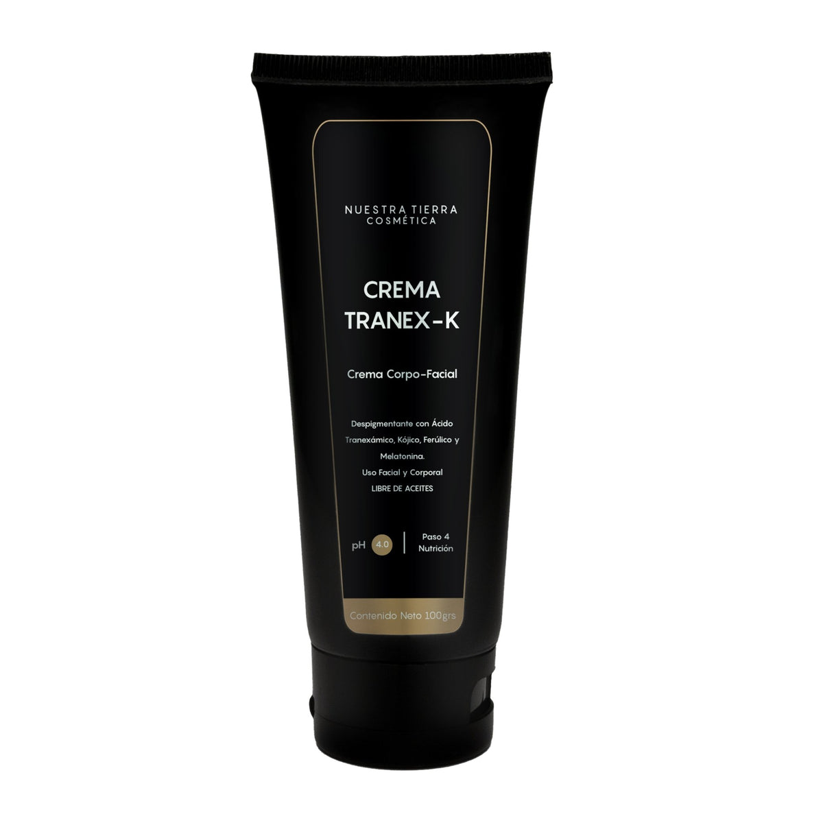 Crema Despigmentante Tranexamico + Kojico + Ferulico + Melatonina - Nuestra Tierra Cosmética Ancestral