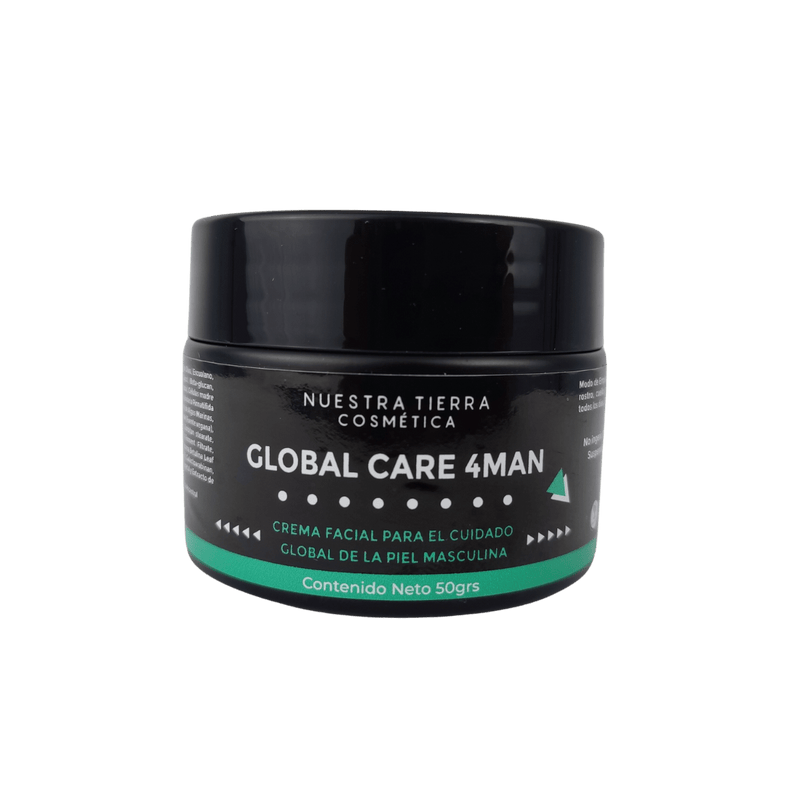 Crema Facial Global Care 4Man - Nuestra Tierra Cosmética Ancestral