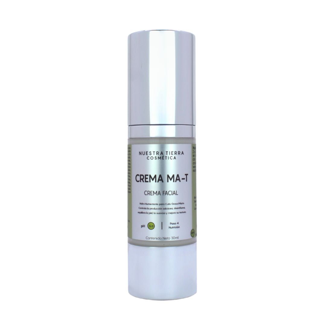 Crema Matificante para cutis graso/mixto - Nuestra Tierra Cosmética Ancestral