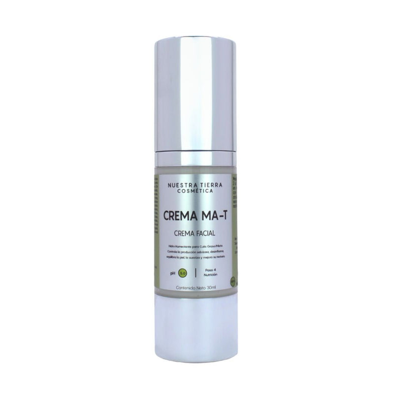 Crema Matificante para cutis graso/mixto - Nuestra Tierra Cosmética Ancestral