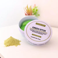 Crystal Patches Green Dtox ✨ Centella Asiática, Matcha y Kadzu - Nuestra Tierra Cosmética Ancestral