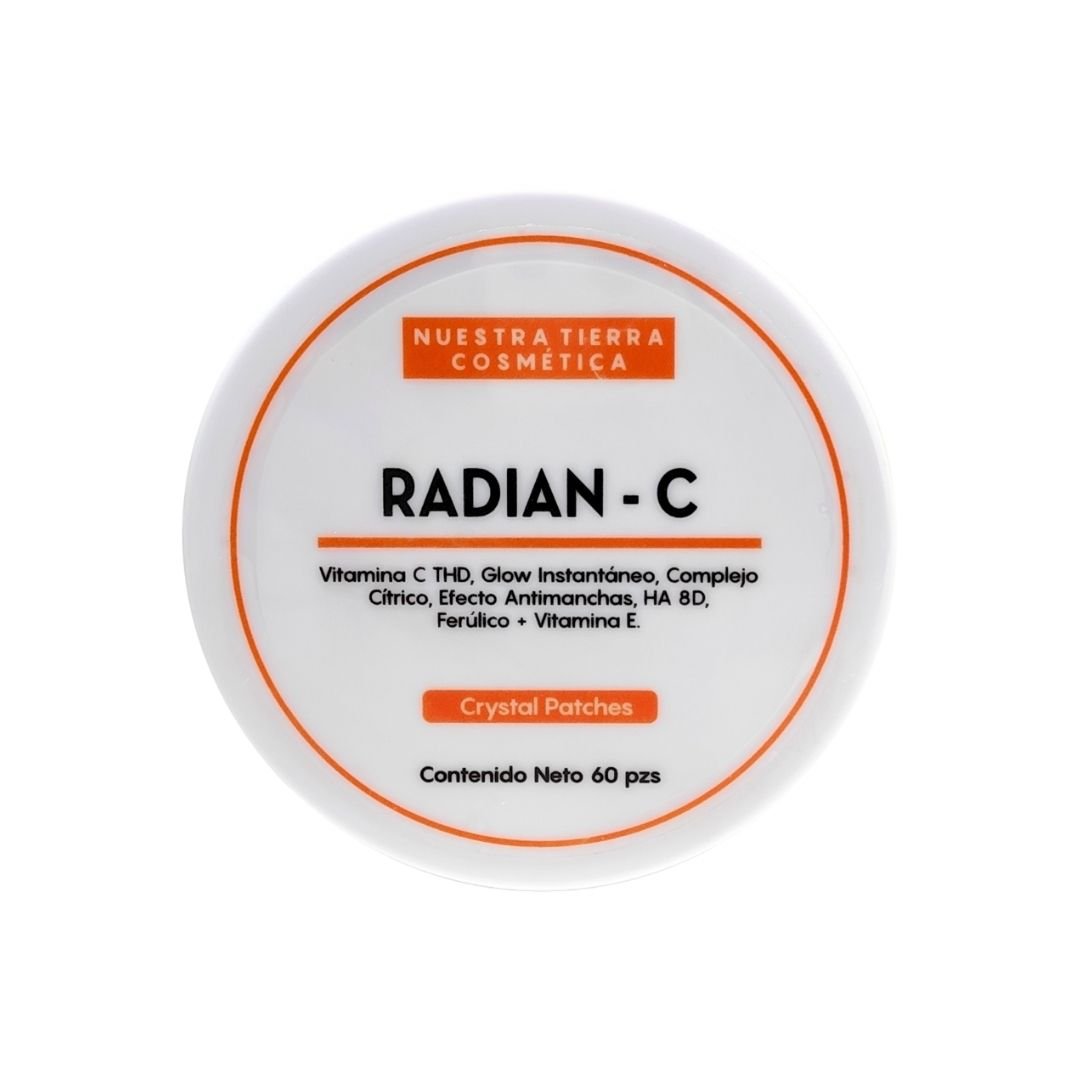 Crystal Patches Radian C ✨ Vit.C Ilumina y Unifica la piel. - Nuestra Tierra Cosmética Ancestral