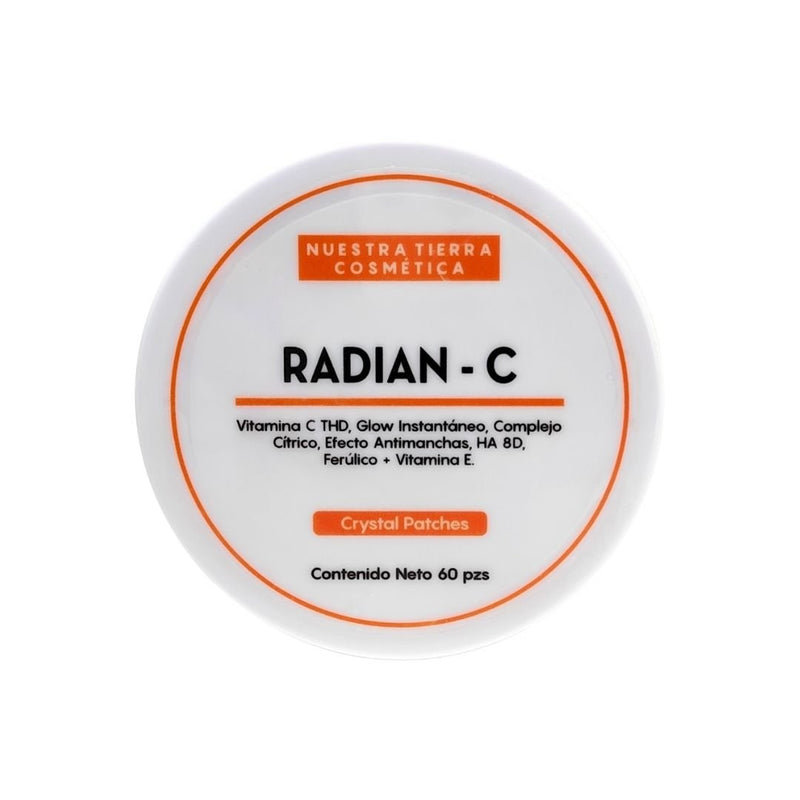 Crystal Patches Radian C ✨ Vit.C Ilumina y Unifica la piel. - Nuestra Tierra Cosmética Ancestral