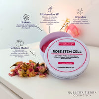 Crystal Patches Rose Stem Cell ✨ Células Madre + Péptidos Anti - edad - Nuestra Tierra Cosmética Ancestral