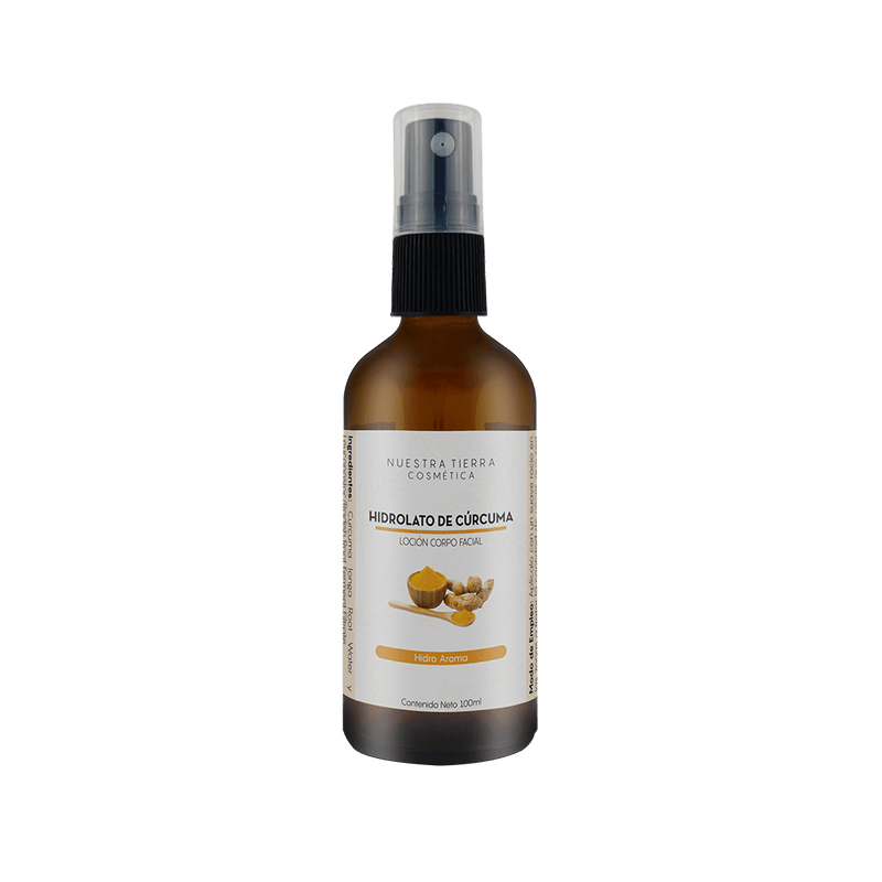 Curcuma Hidrolato - Nuestra Tierra Cosmética Ancestral