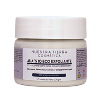 Eco - Exfoliante con acido glicolico y Lactico - Nuestra Tierra Cosmética Ancestral