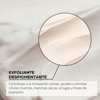 Eco - Exfoliante con acido glicolico y Lactico - Nuestra Tierra Cosmética Ancestral