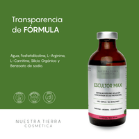 Escultor Max Solución Concentrada Reductiva Anti - Celulitis Vial - Nuestra Tierra Cosmética Ancestral