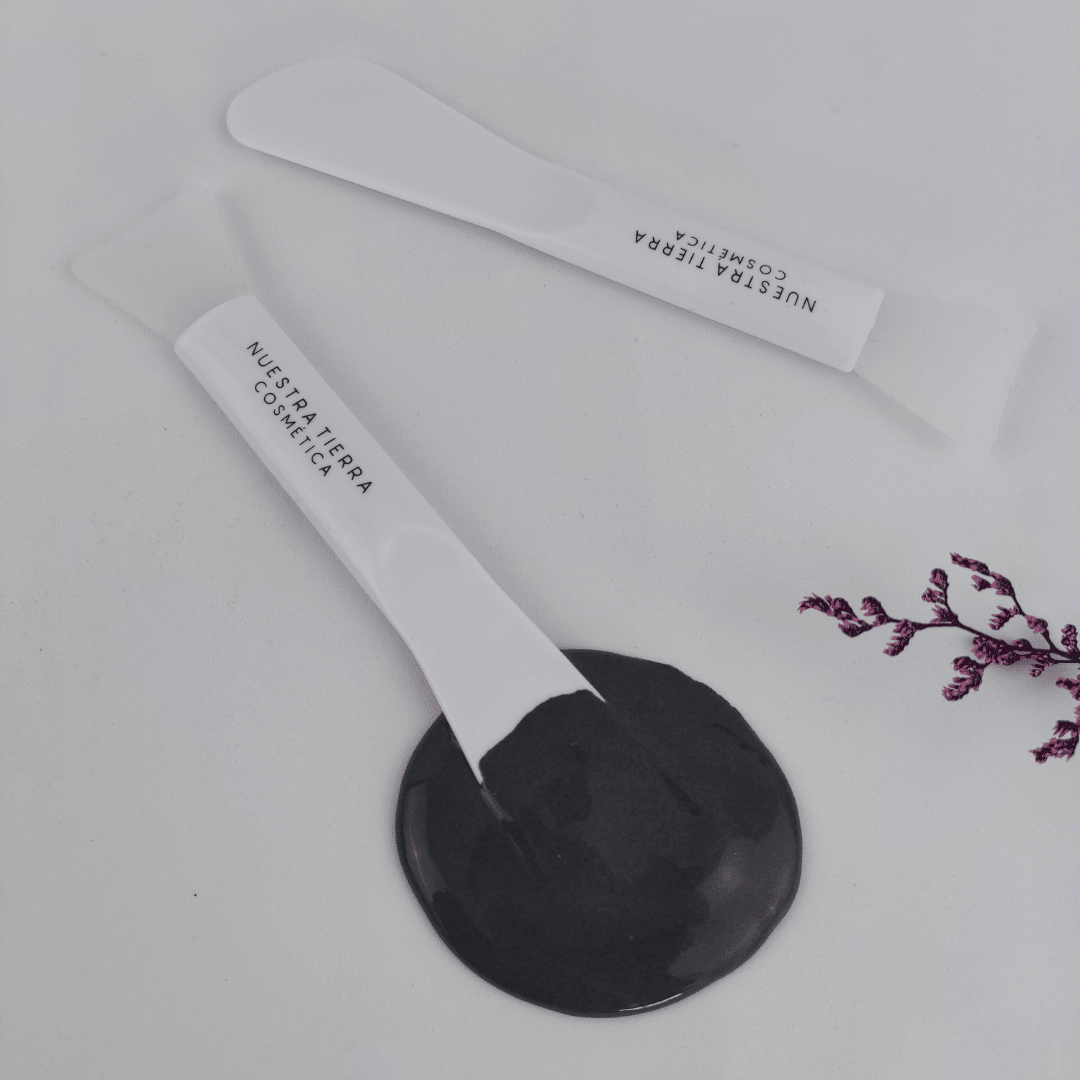 Espatula Doble White - Nuestra Tierra Cosmética Ancestral