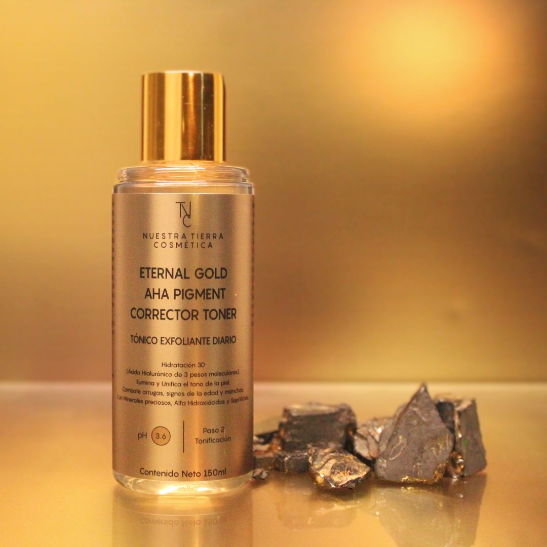 Eternal Gold Aha Pigment Corrector Toner - Nuestra Tierra Cosmética Ancestral