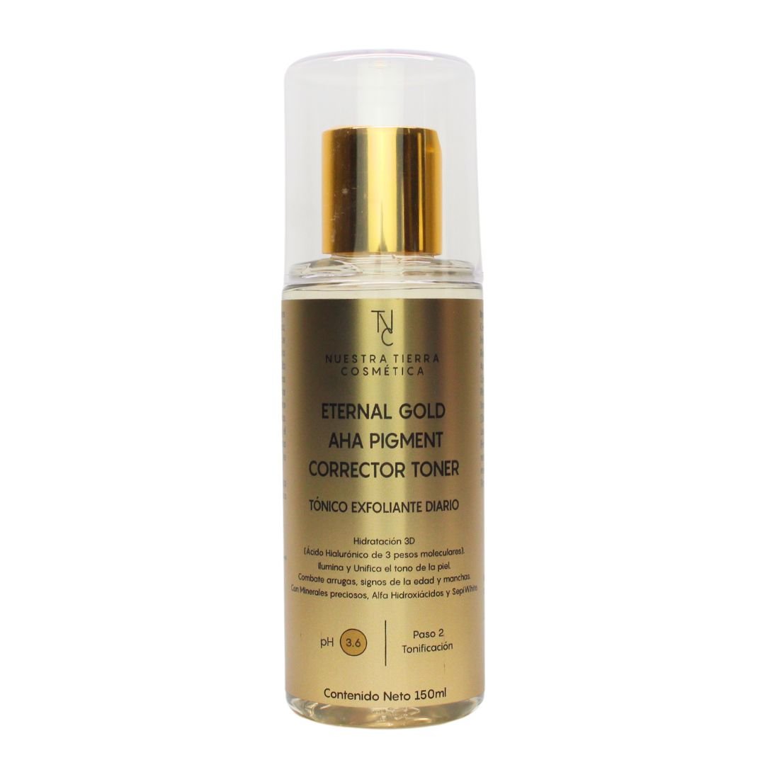 Eternal Gold Aha Pigment Corrector Toner - Nuestra Tierra Cosmética Ancestral