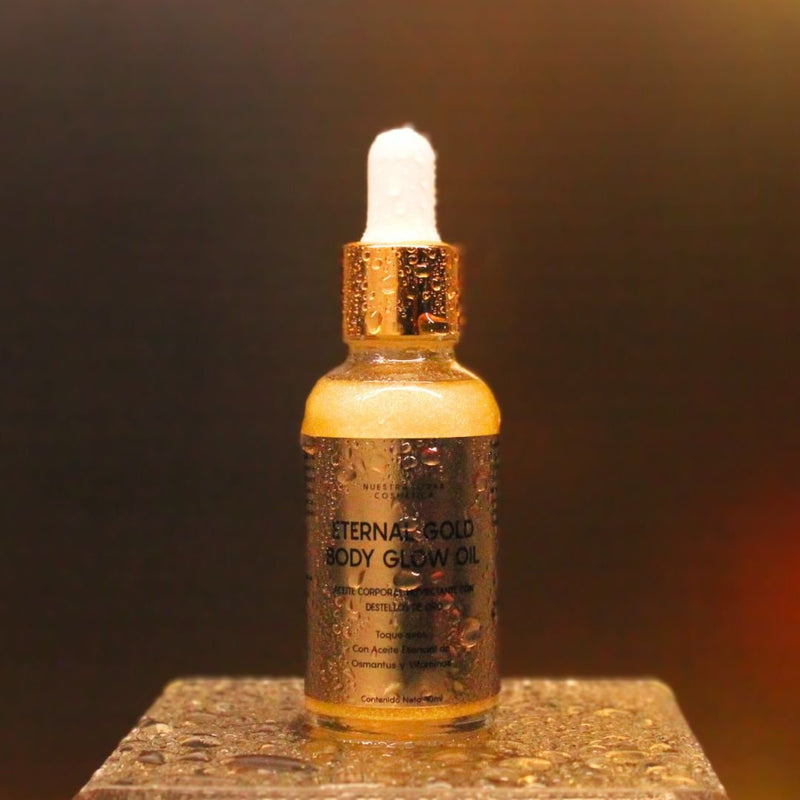 Eternal Gold Body Glow Oil - Aceite corporal - Nuestra Tierra Cosmética Ancestral