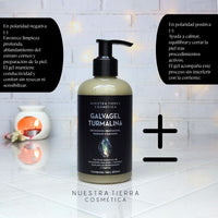GalvaGel Turmalina Gel Galvánico Desintoxicante Limpieza Profunda - Nuestra Tierra Cosmética Ancestral