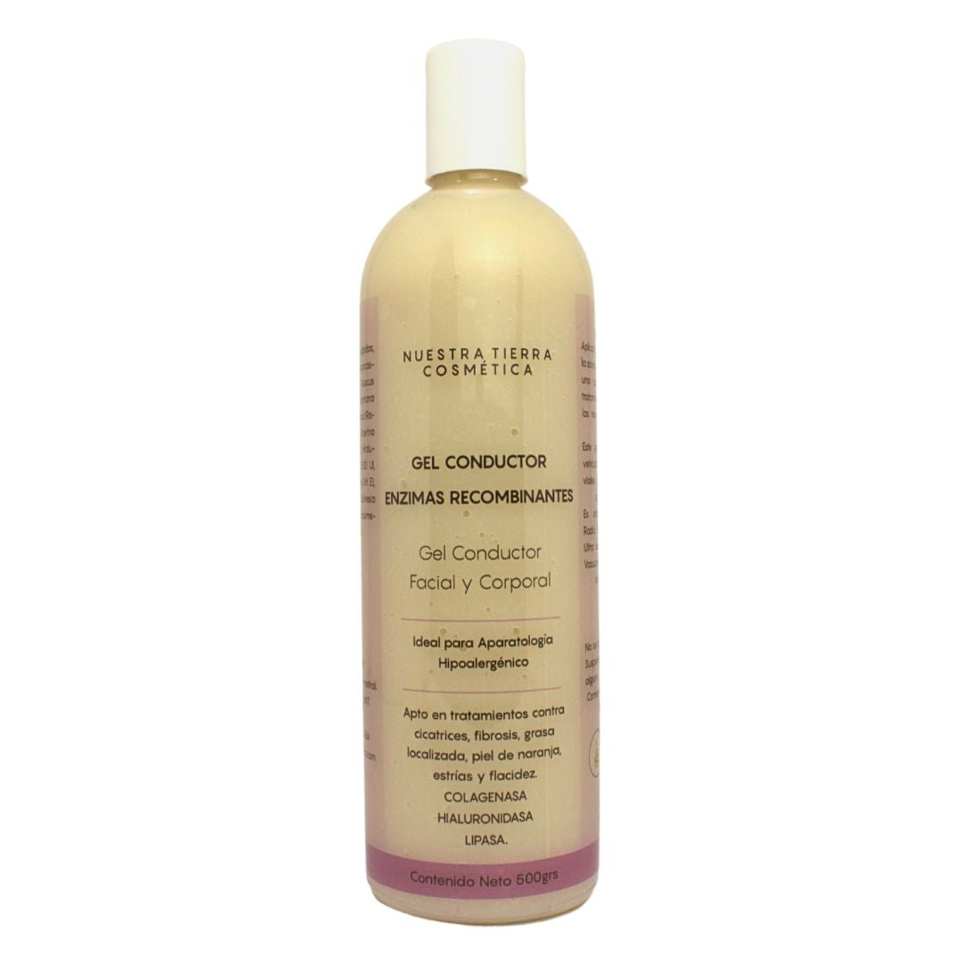Gel Conductor Enzimas Recombinantes - Nuestra Tierra Cosmética Ancestral